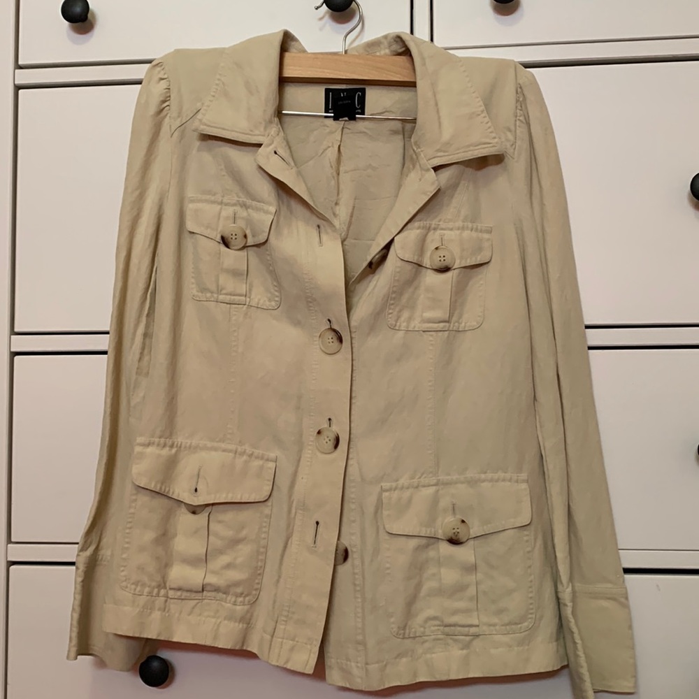 INC Cream Coat In Good Condition